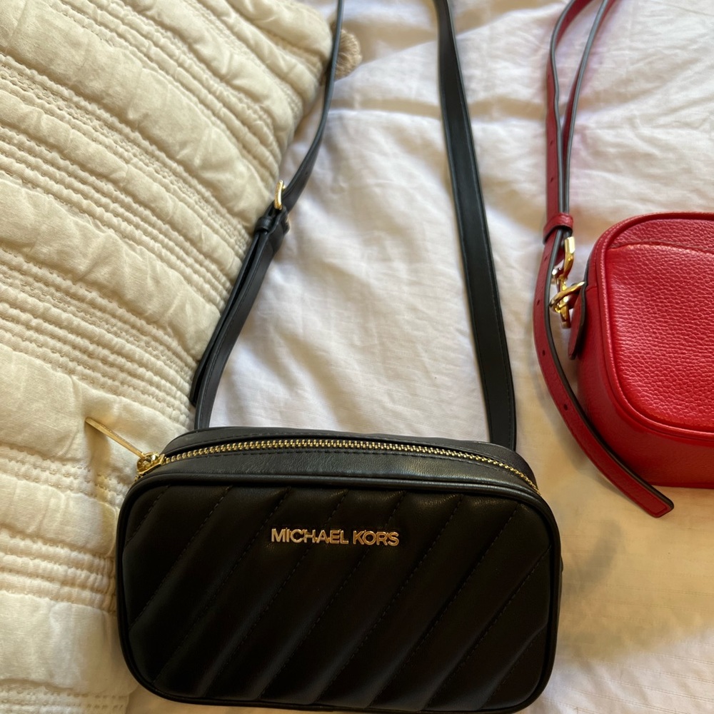 Michael Kors crossbody and funny pack